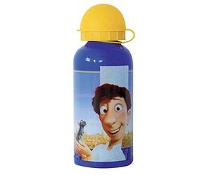 Fun House 005204 Gourde Aluminium pour Enfant Motif Ratatouille Aluminium Bleu 6,4 x 6,4 x 17 cm
