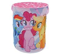 FUN HOUSE 712528 Pop Up My Little Pony Panier à Linge pour Enfant Polyester Rose 38 x 38 x 50 cm