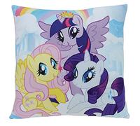 Fun House 712530 My Little Pony Coussin Carré pour Enfant Polyester 35 x35 x 15 cm, Pas de Variation