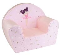 Fun House - Fauteuil club Danseuse Ballerine pour enfant L52×P33×H42 cm Rose