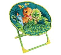 Fun House – Siège Lune pliable Jurassic World 713260 pour enfant H47×L54×P42 cm Vert