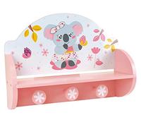 Fun House 713337 MIMI CALLY KOALA Etagère Porte Manteau pour Enfant H.33 X L.45 X P.14 cm