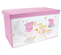 FUN HOUSE Peppa Pig Coffre à jouets - Pliable - 55,5 x 34,5 x 34 cm - Pour enfant