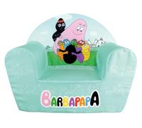 FUN HOUSE 713633 Barbapapa Fauteuil Club Origine France Garantie pour Enfant H.42 X L.52 X P.33 CM, Vert
