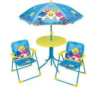Ensemble table/chaises pour enfants, Fun House, plastique, à motifs, multicolore
