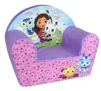 Fun House | Fauteuil Club Gabby Et La Maison Magique pour Enfants 12 Mois+ | Mousse Légère et Lavable | Dimensions 52 X 33 X 42Cm | Licence Officielle | Origine France Garantie | Mobilier Garçon Fille