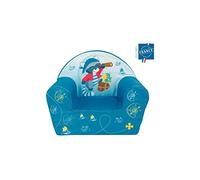 Fauteuil club enfant - FUN HOUSE - JOHN LE RATON - Bleu - Intérieur - Enfant