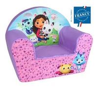 FUN HOUSE - GABBY ET LA MAISON MAGIQUE - Fauteuil club pour enfants - Origine France garantie Violet G