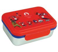 FUN HOUSE JEUX OLYMPIQUES PARIS 2024 BOITE GOUTER JO INOX H.6,5 X L.17 X P.13,5 CM POUR ENFANT - VAISSELLE REUTILISABLE
