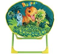 Fun House – Siège Lune pliable Jurassic World 713260 pour enfant H47×L54×P42 cm Vert