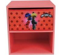 miraculous ladybug chevet avec tiroir h.36 l.33 p. 30 cm