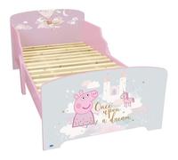 Fun house peppa pig dream lit avec sommier a lattes 140 x 70 cm