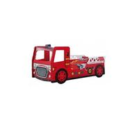 Funbeds Lit Pompier MDF Rouge 223 x 101 x 101 cm