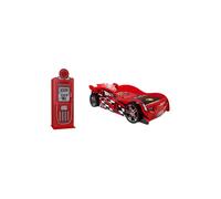 Vipack Funbeds Lit Voiture Night Speeder + Armoire Petrol Pump 1 Porte