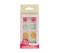 FunCakes Décorations en Sucre Animaux marins : Prêt à l'emploi pour la décoration de gâteaux, pour les cupcakes, les muffins et autres, Edible Sugar Decorations Sea Life - Set/8