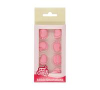 FunCakes Décorations en Sucre Pieds de Bébé Rose: Prêt à l'emploi pour la décoration de gâteaux, pour les cupcakes, les muffins et autres, Edible Sugar Decorations Baby Feet Girl - Set/16