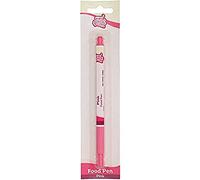 FunCakes Food Pen Rose: Stylo Alimentaire pour Décoration de Gâteaux, Pâtisseries et Desserts, Pointe Flexible pour Lignes Épaisses et Fines, Idéal pour Personnaliser, Certifié Halal