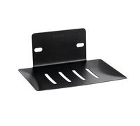 FuncHardwa Porte-savon en acier inoxydable 304 - Montage mural - Auto-vidant - Pour salle de bain et baignoire - Noir