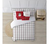 FUNDA NÓRDICA TERCIOPELO CON BOTONES ELEGANT CHRISTMAS 41 135 (220X220)