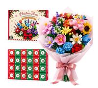 Funewest Calendrier de l'Avent fleur 2026 pour femme