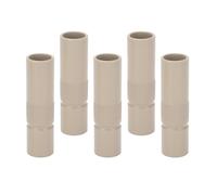Funien Ensemble de Buses de Torche Soudage, Remplacement Buse Soudeur en Cuivre et en Aluminium 5 Pièces avec Revêtement Antiadhésif pour la Réparation Atelier et L'ut (JL-350A)