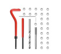 Funien Fil, 30Pcs Kit métrique d'insertion de réparation de Filetage M5 M6 M8 M10 M12 M14 Helicoil Car Pro Bobine Outil M5 * 0.8