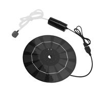 Funien Pompe à Oxygène Solaire 10W, Aérateur USB Compact pour Aquariums et étangs Extérieurs, Monocristallin Léger