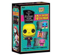 Funko Advent Calendar: 13 Days - Jack Skellington - The Nightmare Before Christmas - (The Nightmare Before Christmas) - Blacklight - Disney: The Nightmare Before Christmas - Calendrier de L'avent