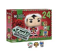 Funko Advent Calendar: DC 2023 - Superman - DC Comics- Calendrier de L'avent - 24 Jours de Surprise - Mini-figurine en Vinyle à Collectionners - Boîte Mystère - Idée de Cadeau