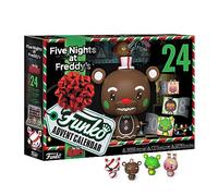 Funko Advent Calendar: Five Nights At Freddy's (FNAF)Blacklight - (Psh) - Calendrier de L'avent - 24 Jours de Surprise - Boîte Mystère