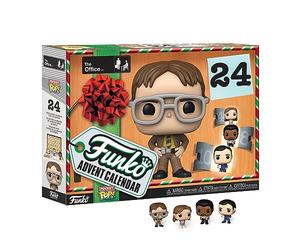 Funko Advent Calendar: The Office - Michael Scott - Calendrier de L'avent - 24 Jours de Surprise - Mini-Figurine en Vinyle à Collectionners - Boîte Mystère - Idée de Cadeau - Vacances de Noël