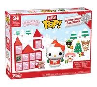 Funko Bitty Pop! Hello Kitty & Friends | Goodies Officiels - Calendrier de l'Avent avec 24 Mini Figurines Mystère - Compte à Rebours et Cadeau de Noël pour Fans