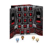 Funko Countdown Calendar: WWE - 2023 14 Days - Featuring Hulk Hogan™, Chyna™, Jerry Lawler®, Bret Hart And More- Calendrier de L'avent - 13 Jours de Surprises - Boîte Mystère - Idée de Cadeau