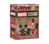 Funko Pocket POP! Calendar: Marvel 12-Day - Groot, She-Hulk, Wolverine | Goodies Officiels - Calendrier avec 13 Mini Figurines Mystère - Cadeau de Noël pour Fans