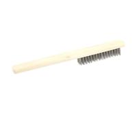 FUNNETOYU Brosses Métalliques Brosse de Nettoyage Lot de 5 en Acier Inoxydable et Bois Manche Enlever la Rouille et Peinture pour Surfaces Métalliques