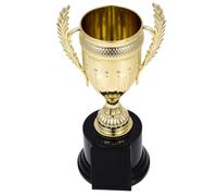 FUNNETOYU Coupe Trophée en PVC Or Récompense pour Garçon et Filles pour Garçon et Filles Trophée en Plastique Délicat, Prix de Compétition pour Rugby et Baseball