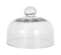 FUNNETOYU Couvercle Anti-Éclaboussures Pour Micro-Ondes En Verre 6.30 in Ventilé Transparent Pour Protéger Les Aliments Des Projections Couvre Plat Pour Assiettes Bols Et Plats