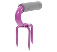 FUNNETOYU Cultivateur de Sol Manuel pour Ameublir et Récolter Radis Triangulaire en Acier Manganèse Outil Multifonction Jardins Potagers