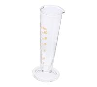 FUNNETOYU Tasse à Mesurer en Verre Mesureur 10ml Multifonction pour Mesurer Liquides et Ingrédients Secs, Outil de Laboratoire Précis et Fourniture pour Expériences Couleur Aléatoire