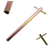 Funngy Clé Triangulaire Universelle,1 PCS Utilitaire pour Ascenseur Déverrouillage de Porte d'Urgence Inspection Levage et Sécurit Ouverture d'Urgence et de Panneau d'Ascenseur Polyvalente