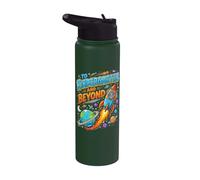 Funny Back To School To kindergarten And Beyond Stainless Steel Insulated Water Bottle