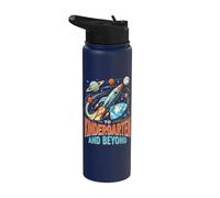 Funny Back To School To kindergarten And Beyond Stainless Steel Insulated Water Bottle