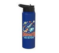 Funny Back To School To kindergarten And Beyond Stainless Steel Insulated Water Bottle