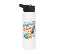 Funny Back To School To kindergarten And Beyond Stainless Steel Insulated Water Bottle
