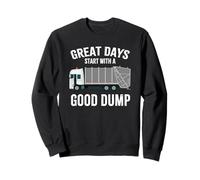 Funny Bin Man Poubelle de Recyclage pour Camion collecteur de déchets | Good Dump Sweatshirt
