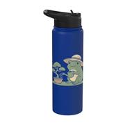 Funny Frog Bonsai Gardening Japanese Style Plant Lover Stainless Steel Insulated Water Bottle