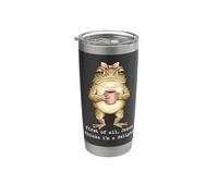 Funny Frog Meme - First of All Jesus Thinks I'm A Delight Gobelet isotherme en acier inoxydable double paroi