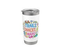 Funny Hiking Outdoor Adventures Nature Loving Gobelet isotherme en acier inoxydable double paroi