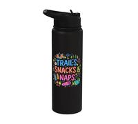 Funny Hiking Outdoor Adventures Nature Loving Stainless Steel Insulated Water Bottle