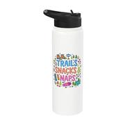 Funny Hiking Outdoor Adventures Nature Loving Stainless Steel Insulated Water Bottle